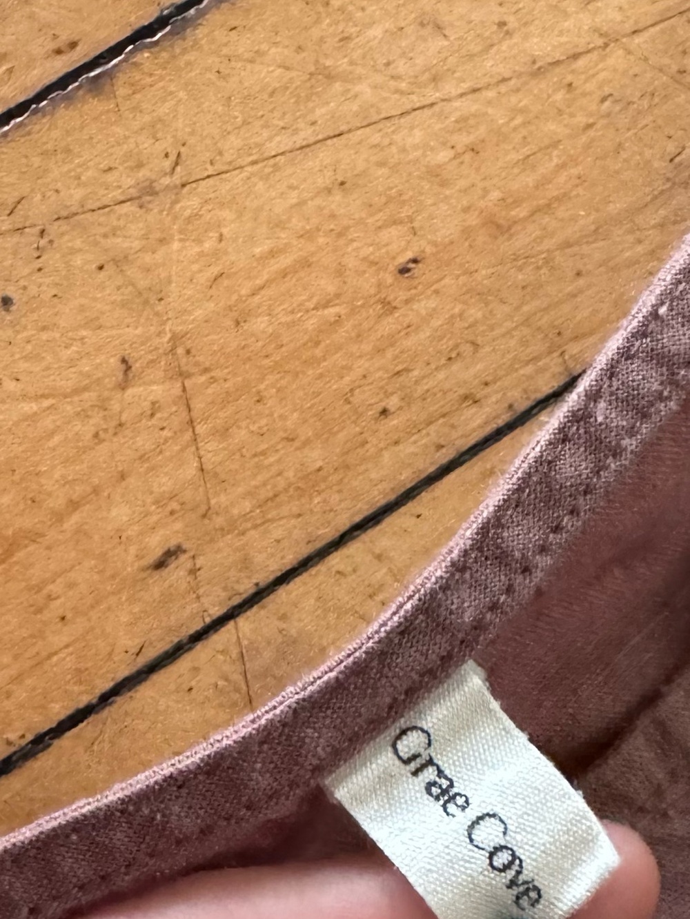 Grae cove linen blend dress light brown modest prairie minimal mid to long boho - Picture 4 of 5